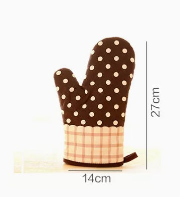 Oven Mitts Lovely Steaming Box Heat Proof Thickening - AKAAL
