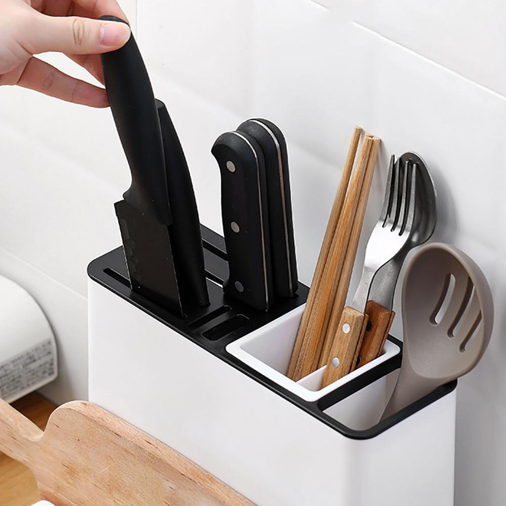 Tableware Storage Holders Kitchen Knife Plastic Storages Racks for Kitchen  Convenience Cabinet - AKAAL 