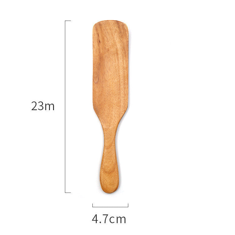 Teak Cooking Spatula Wood Spatula Salad Spatula - AKAAL 