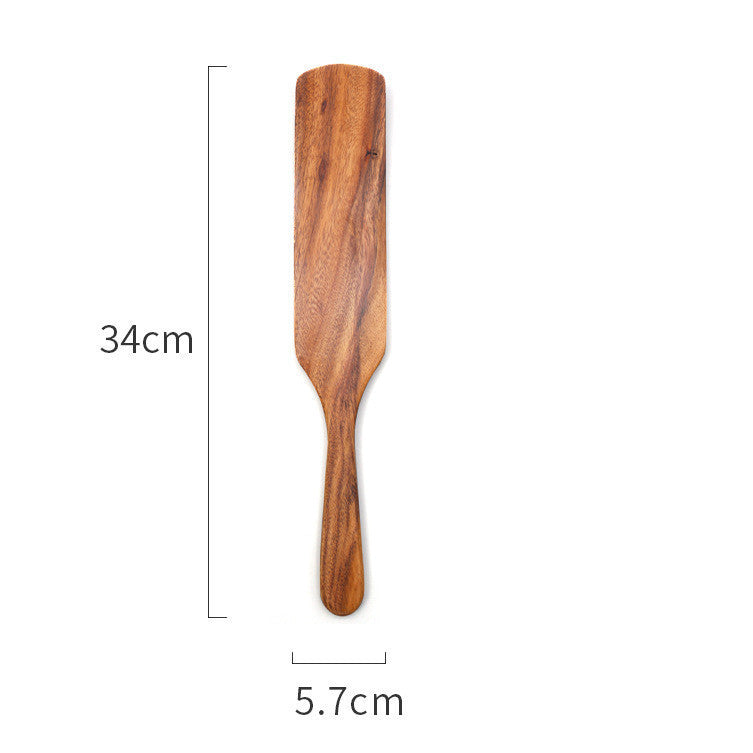 Teak Cooking Spatula Wood Spatula Salad Spatula - AKAAL 