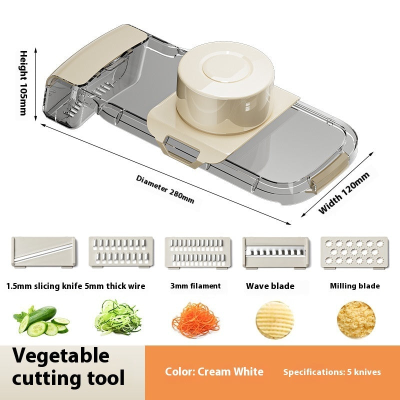 Multifunctional Household Grater Potato Shredder Vegetable Cutter Kitchen Gadgets - AKAAL 