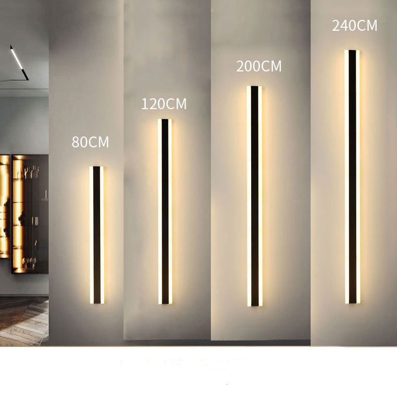 Minimalist Long LED Wall Lamp - AKAAL 