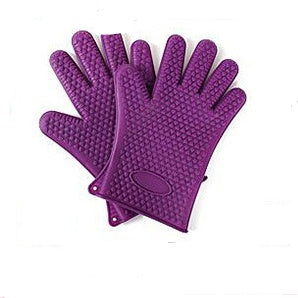 Food Grade Silicone Heat Resistant BBQ Glove Silicone Oven Mitts - AKAAL 