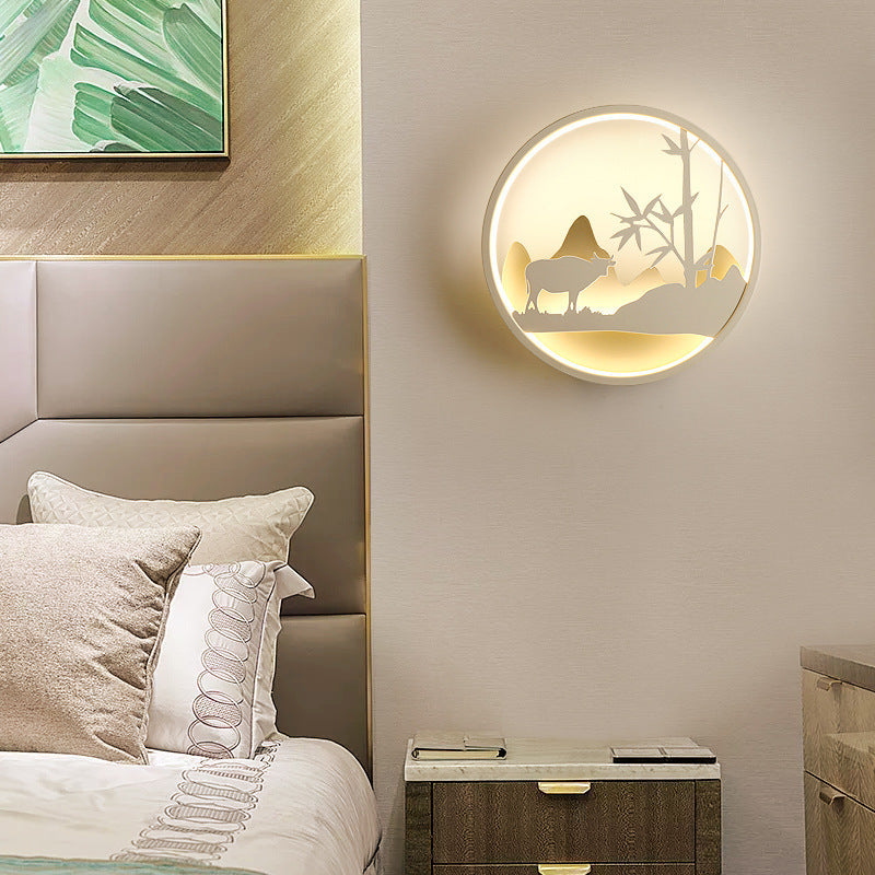 Modern Simple Bedside Wall Lamp - AKAAL 