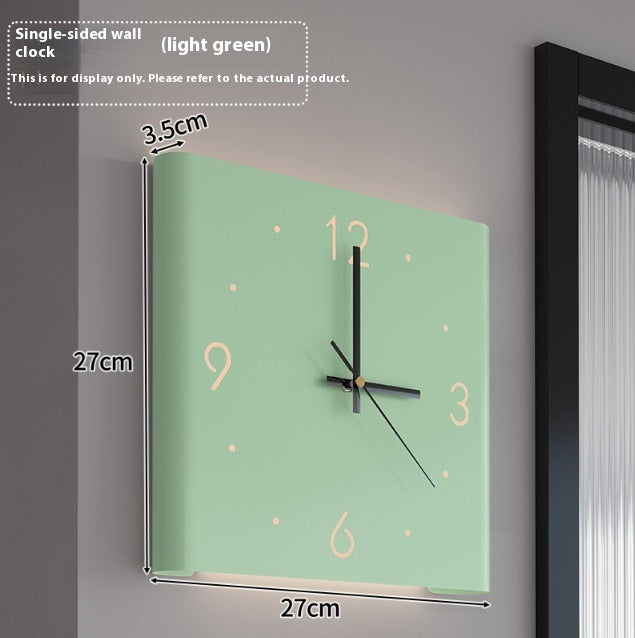 Creative Angle Wall Clock for Living Room - AKAAL 