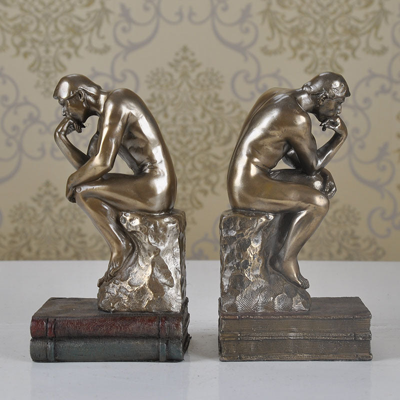 Thinker Ornaments Bookends