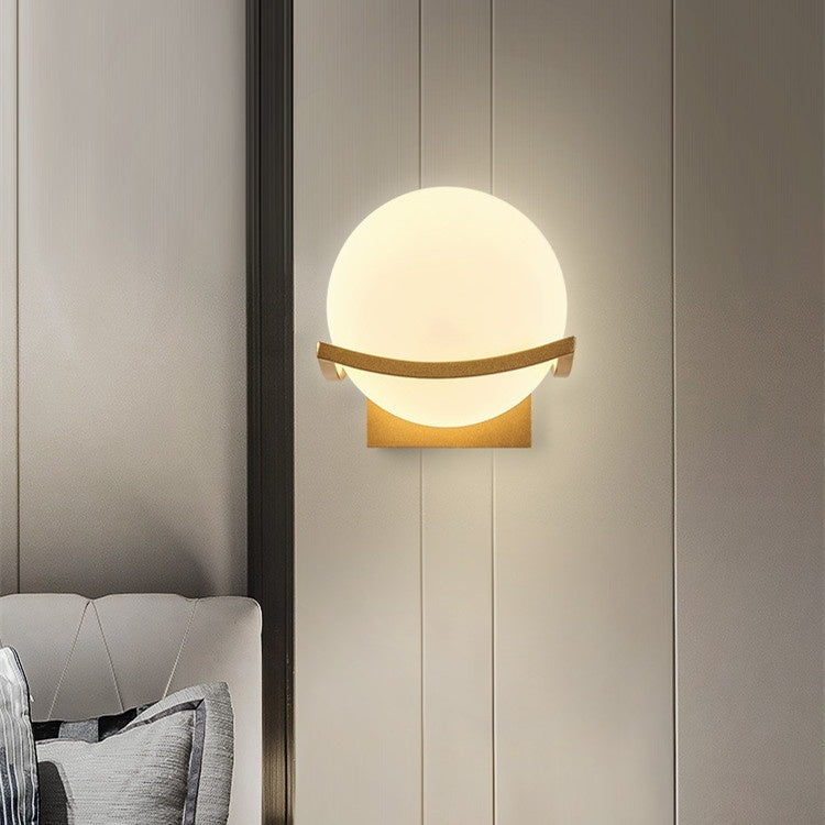 Simple European Bedside Wall Lamp - AKAAL 