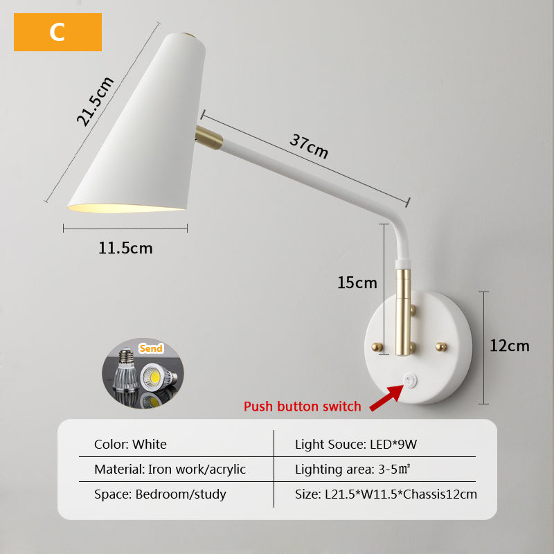 LED Study Reading Wall Lamp - AKAAL 