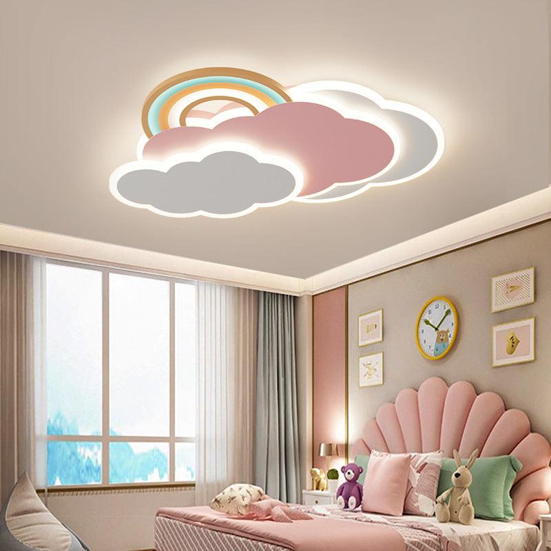 Rainbow Cloud Children's Ceiling Lamp - AKAAL 