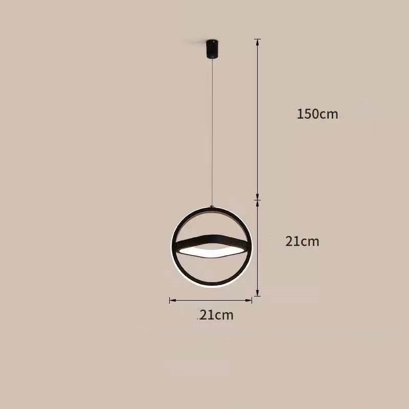 Long Line Single Head Bedside Chandelier - AKAAL 