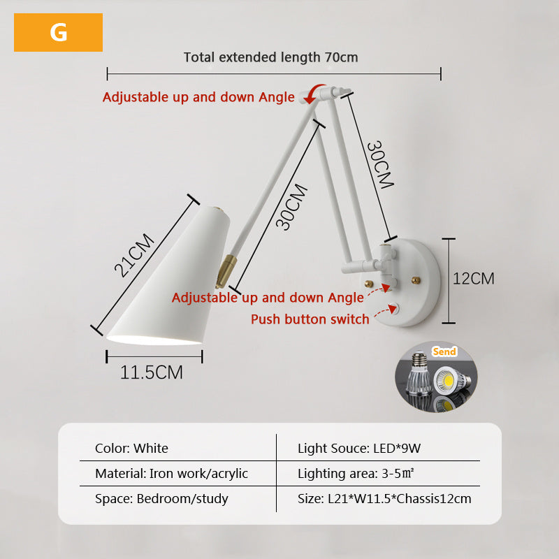 LED Study Reading Wall Lamp - AKAAL 