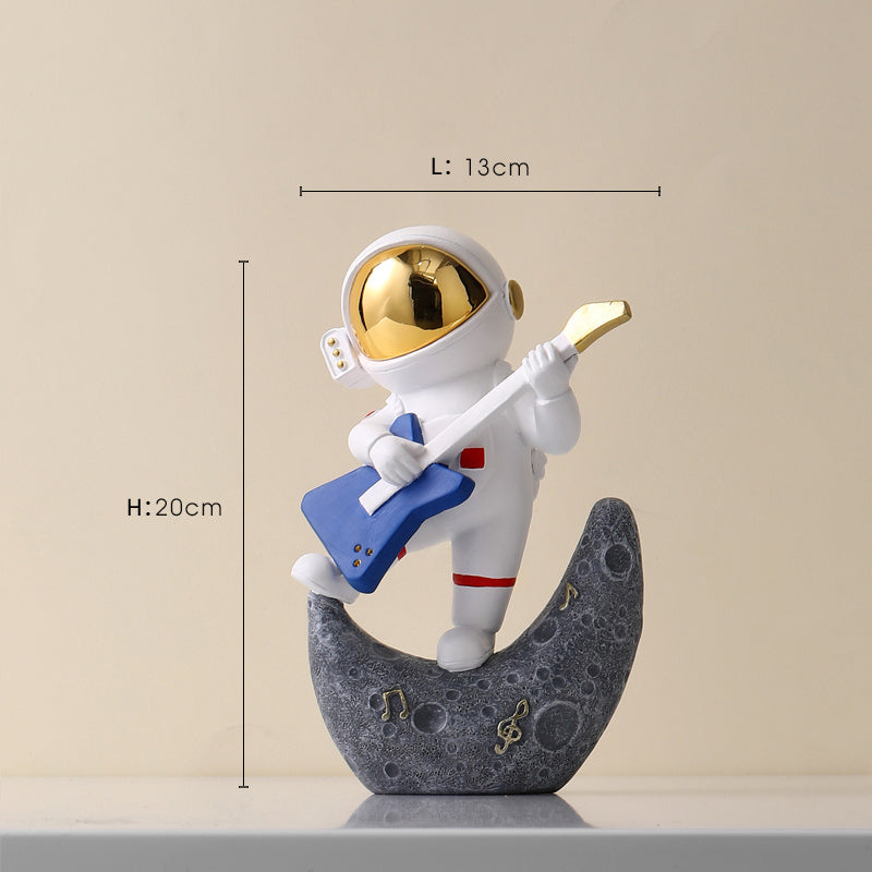 Nordic Resin Astronaut Figurine