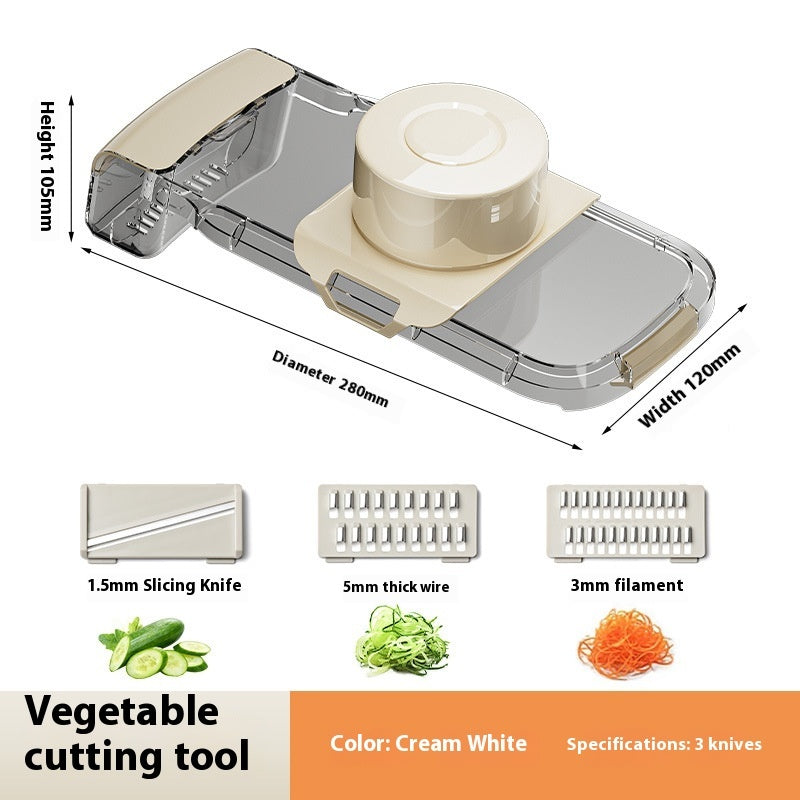 Multifunctional Household Grater Potato Shredder Vegetable Cutter Kitchen Gadgets - AKAAL 