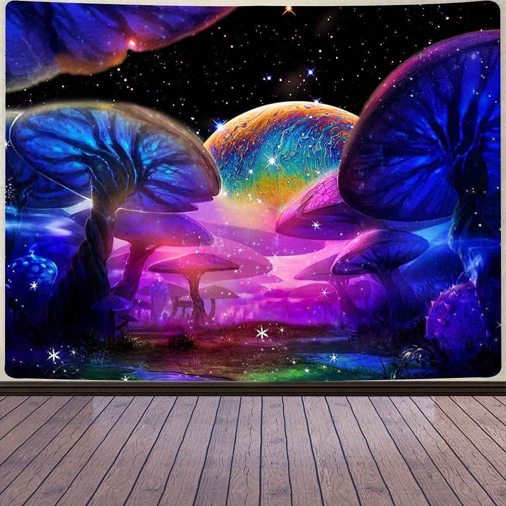 Fluorescent Wall Tapestry