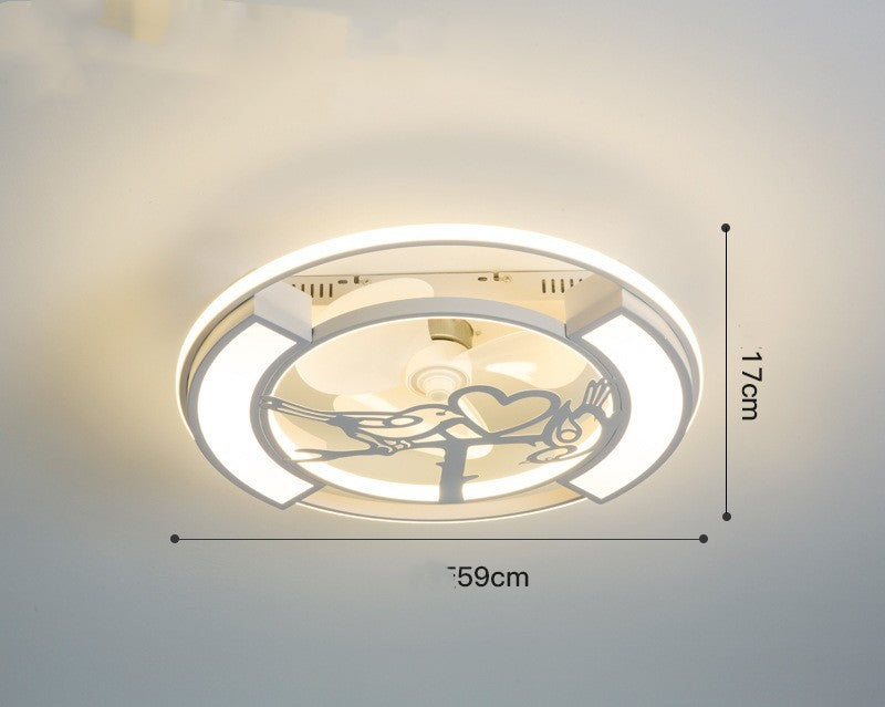 Invisible Electric Fan Ceiling Lamp - AKAAL 