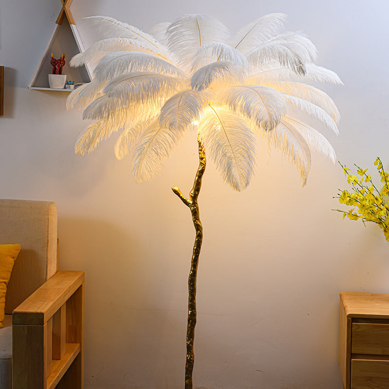 Feather Bedside Floor Lamp - AKAAL 