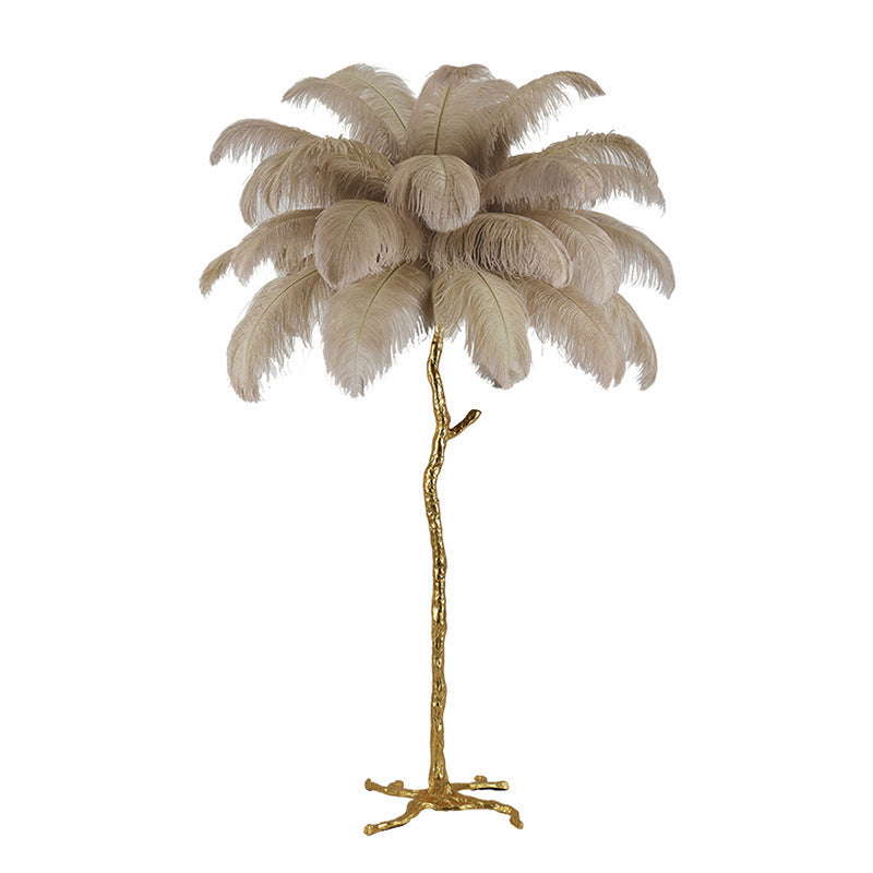 Feather Bedside Floor Lamp - AKAAL 