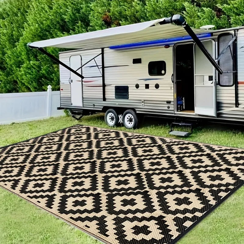 Bohemian Style Reversible Beach & Outdoor Mat