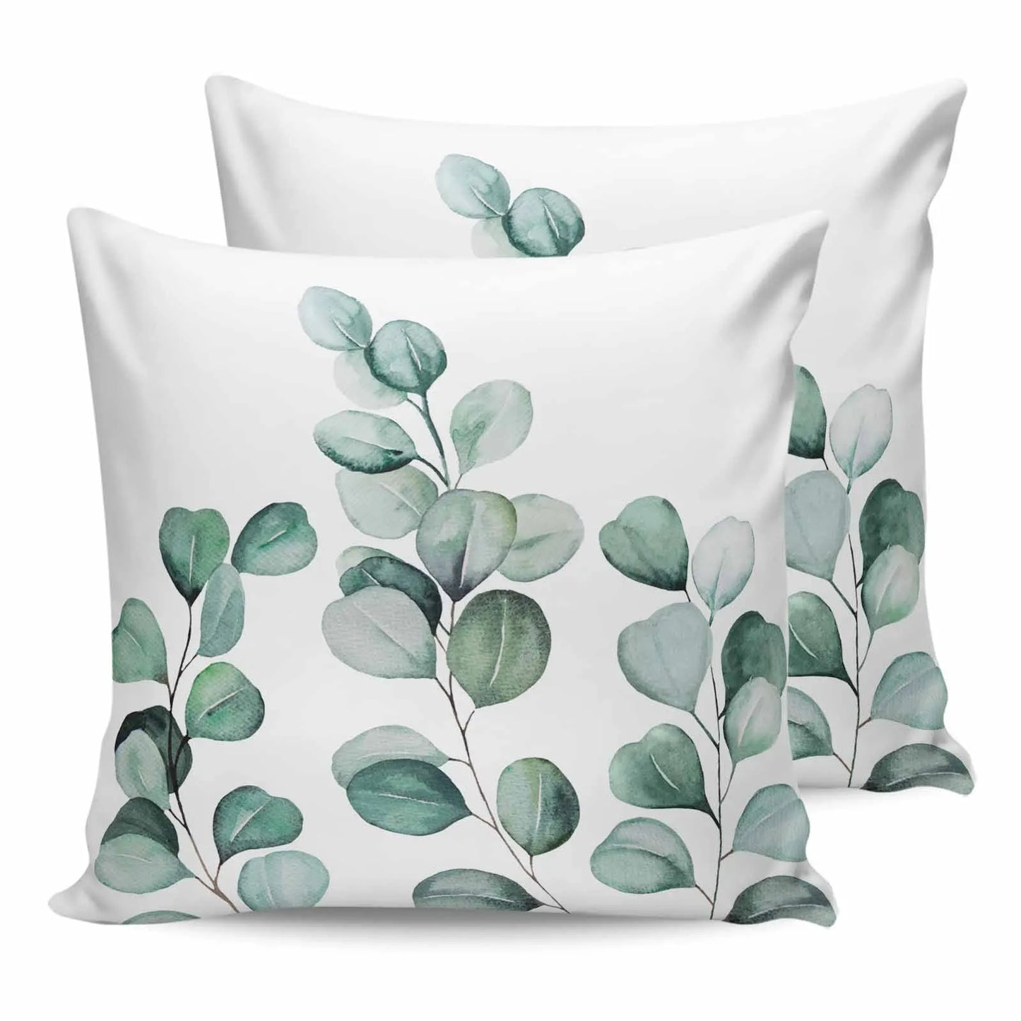 Eucalyptus Leaf Branches Waterproof Cushion Covers - AKAAL 