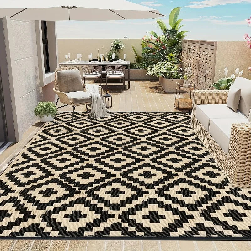 Bohemian Style Reversible Beach & Outdoor Mat - AKAAL 