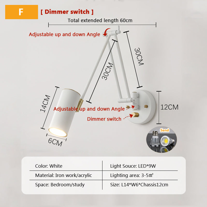 LED Study Reading Wall Lamp - AKAAL 