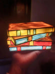 Stacked Books Resin Lamp - AKAAL 