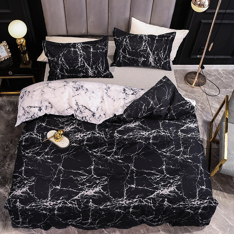 Reactive Print 3-Piece Bedding Set (No Sheets) - AKAAL 