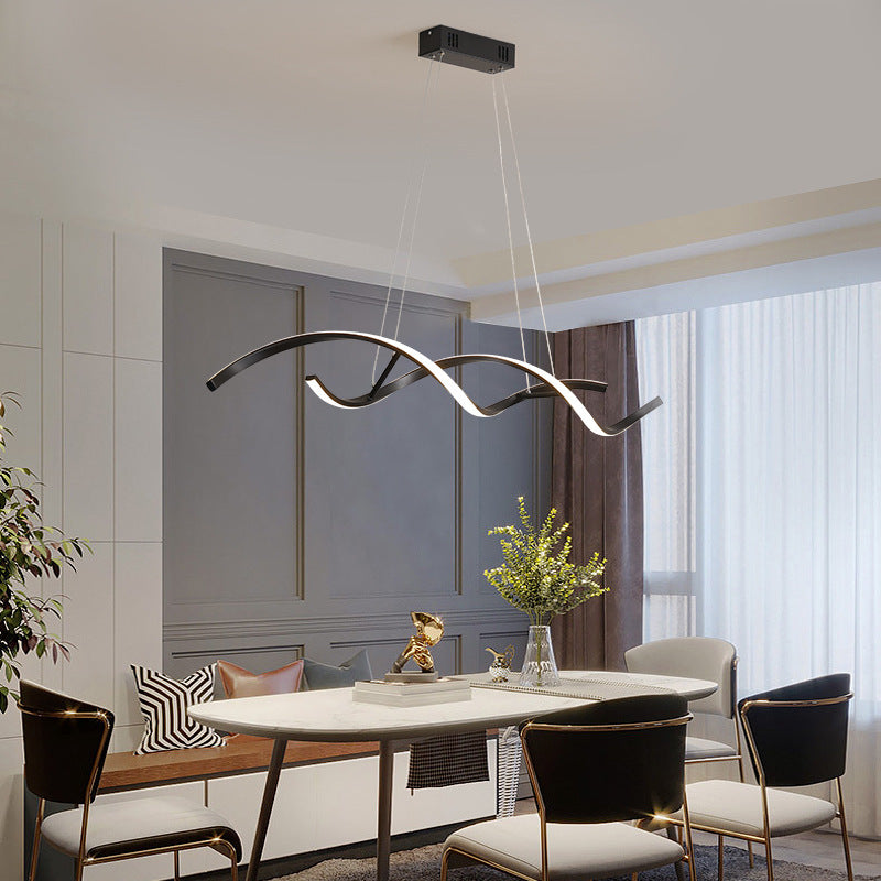 Minimalist Post-Modern Scandinavian Dining Room Chandelier