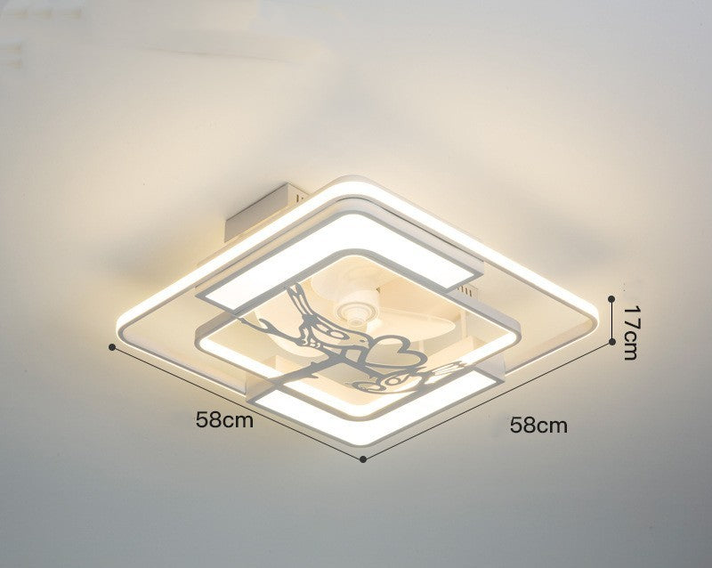 Invisible Electric Fan Ceiling Lamp - AKAAL 