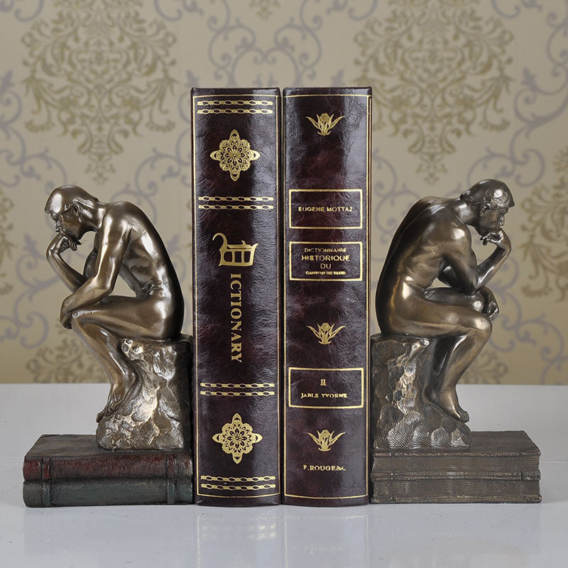 Thinker Ornaments Bookends - AKAAL 